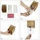 preview thumbnail 16 of 15, Modern Glam Luxury Gold 2-Light Dimmable Wall Sconce Art Glass Bathroom Vanity for Hallway - 4.7" W x 5.9" D x 17.5" H