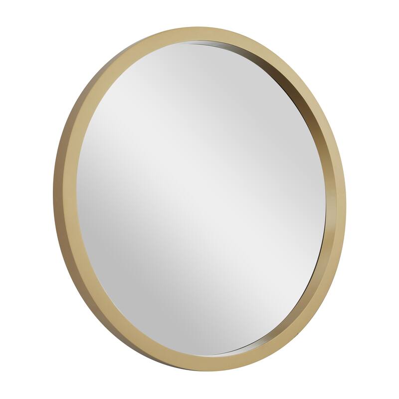 Black, White or Gold Wooden Room Wall Mirror with Thin Frame