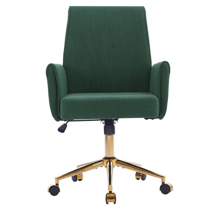 Mid-back liftable Office chair, Striped Fabric, ergonomically designed, The mid-back design provides a better sitting experience