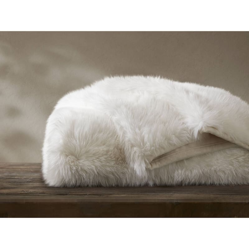 Harbor House Botswana Animal Print Faux Fur Throw Blanket