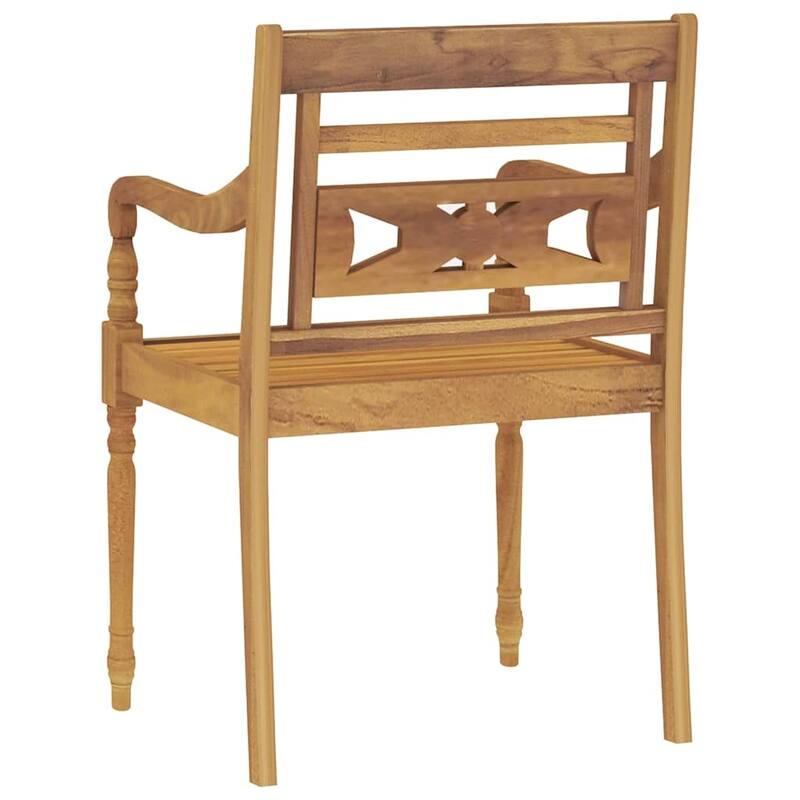 vidaXL Garden Dining Set Teak Wood Medium Seats Many - 39.4 x 78.7 x 29.5