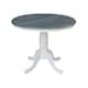 Option White/Heather Gray - 29.3"H