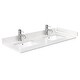 preview thumbnail 14 of 58, Avery 48 Inch Double Vanity, Cultured Marble Top