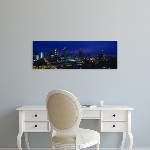 Easy Art Prints Panoramic Images's 'Atlanta Skyline (After Olympics), Georgia' Premium Canvas Art