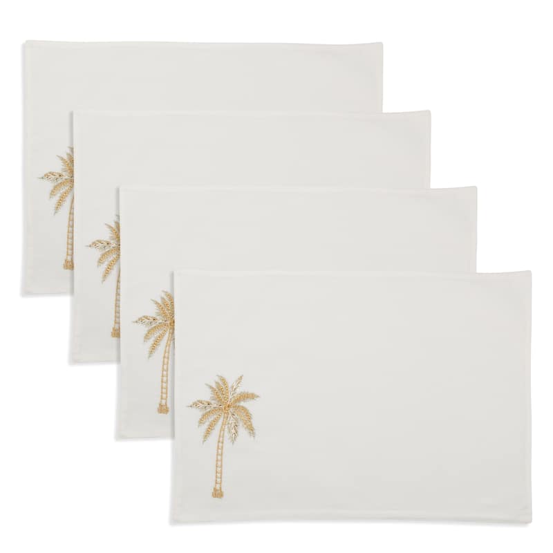 Palm Tree Placemat (Set of 4) - 13"x19"