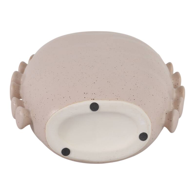 Stoneware Vase Statement-Making Tall Unique Side Detailing Home Decor