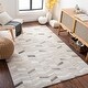 preview thumbnail 1 of 21, Swindon Handmade Herringbone Viscose & Hair-on-hide Area Rug