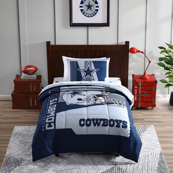 Dallas cowboys crib set hot sale