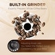 preview thumbnail 1 of 4, Ivation 2-in-1 Coffee Maker with Grinder, 10-Cup Programmable 1000W - Black/Grey Black/Grey