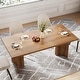 preview thumbnail 24 of 33, Farmhouse Rectangular Dining Table for 4-6 People