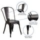 preview thumbnail 138 of 164, Metal Indoor/ Outdoor Stackable Bistro Chair (Set of 4)