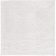 preview thumbnail 11 of 65, SAFAVIEH Tahoe Shag Nieki Geometric 1.2-inch Thick Rug 6'7" Square - Ivory - Square