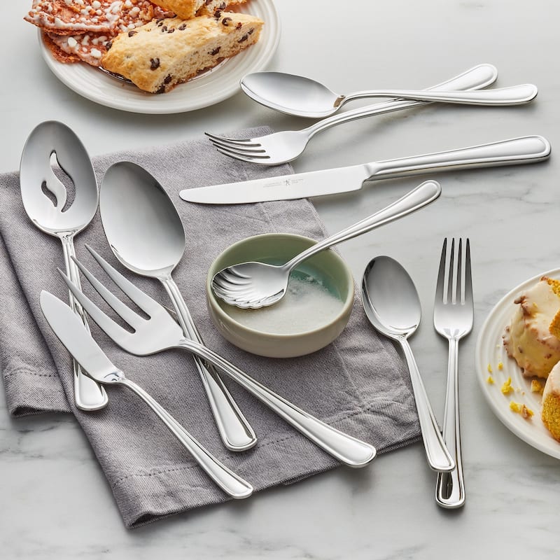 Henckels Cottage 45-pc 18/10 Stainless Steel Flatware Set