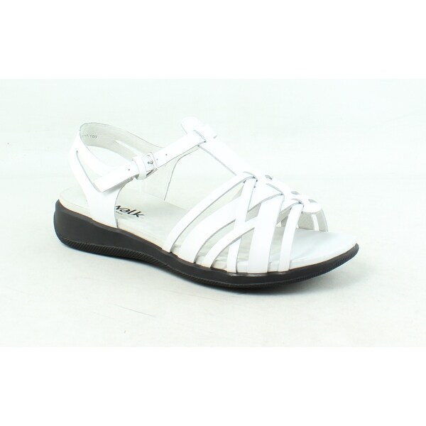 womens white sandals size 8.5