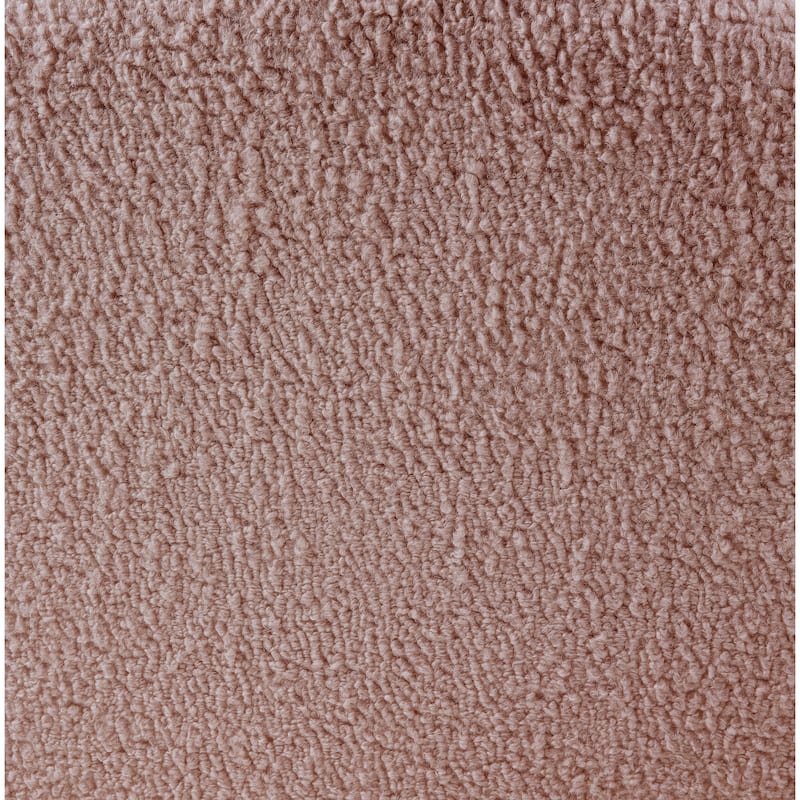 Pink Modern 32" Upholstered Armless Accent Chair with Large Seat for Living Room