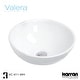 preview thumbnail 3 of 4, Karran Valera 16" Vitreous China Vessel Bathroom Sink in White