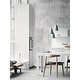 preview thumbnail 15 of 58, Set of 2 Kennedy Elbow Chairs Farmhouse Wooden Dining Chairs With PU Leather Or Fabric Cushion Seat, Modern Accent Side Chairs