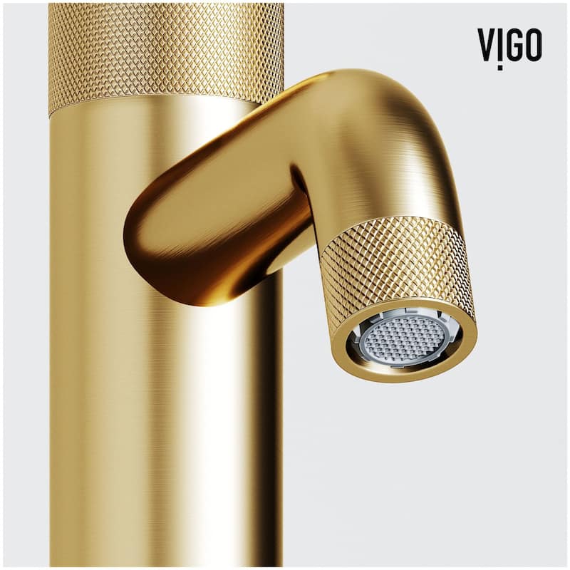 Vigo VG01048 Apollo 1.2 GPM 8" H Single Handle Single Hole Bathroom