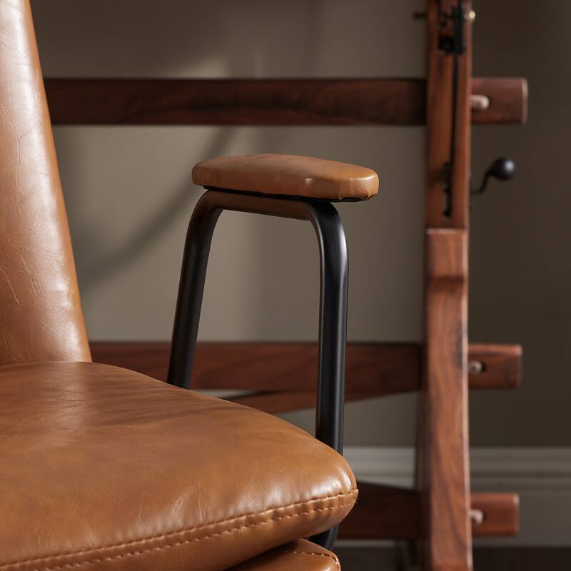 Art Leon Set of 2 Mid-century Swivel Home Office Chair