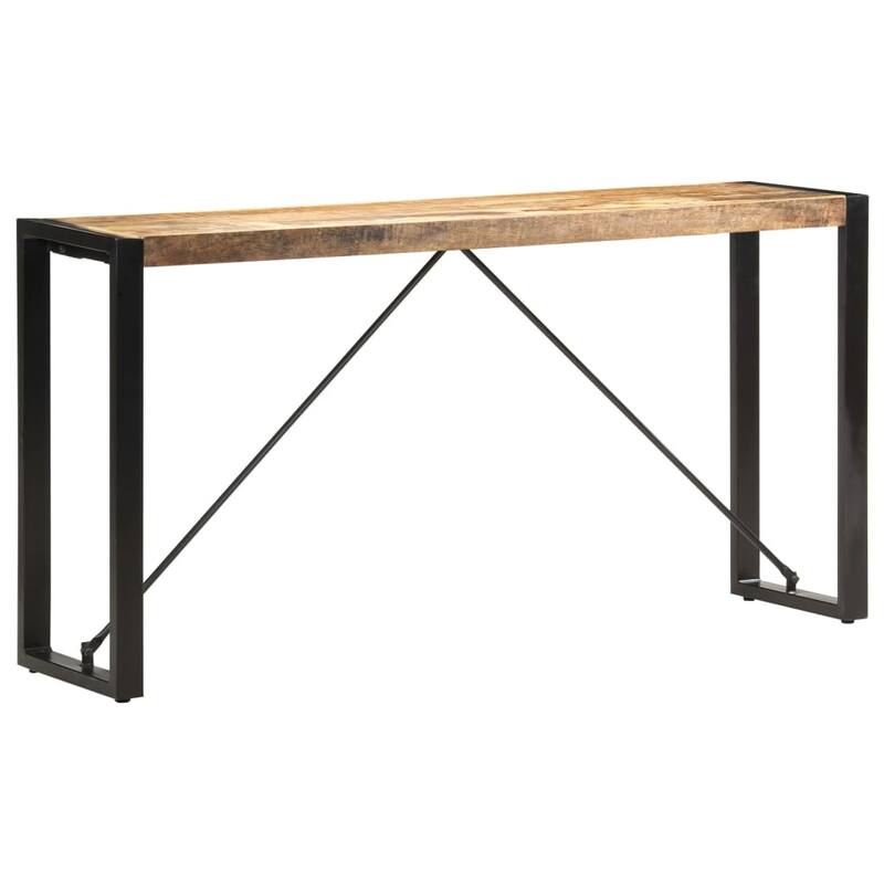 vidaXL Console Table Entryway Table Narrow Hall Side Table Solid Wood Mango