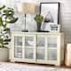 Porch & Den Jefferson Sliding Glass Door Stackable China Cabinet