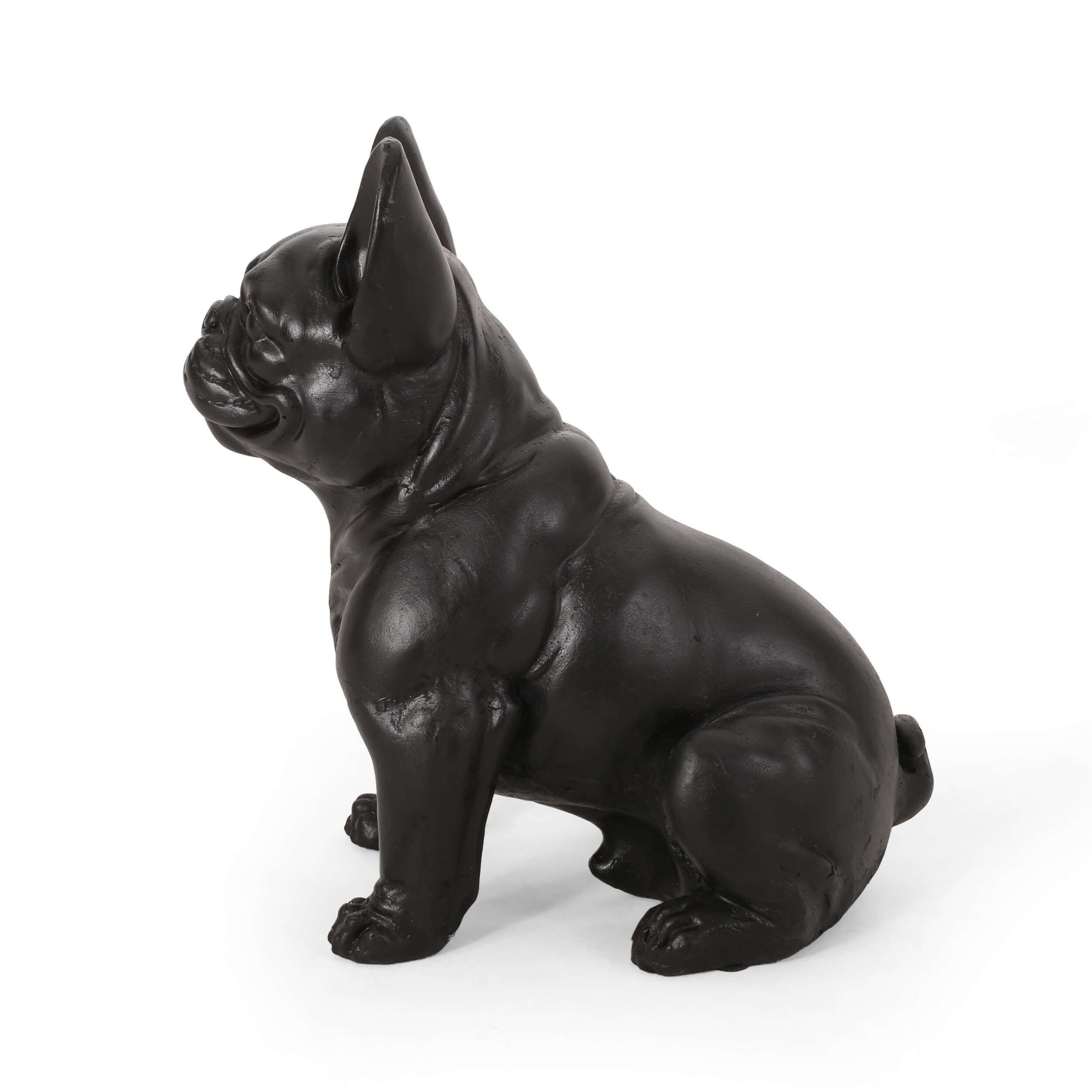 Delamore Outdoor French Bulldog Garden Statue by Christopher Knight Home -  On Sale - Overstock - 31672767