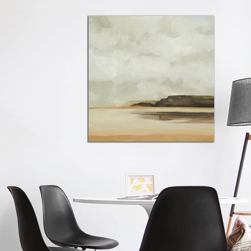 iCanvas "Wattwanderung I" by Emma Scarvey Canvas Print - 37x37x1.5