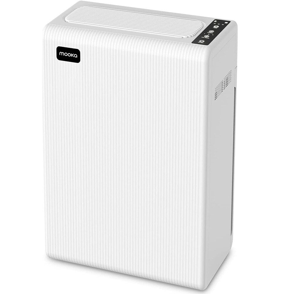 Portable pluggable air purifier, home air purifier, reduces pet odor,  provides fresh air, keeps the