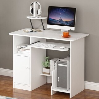 Computer Desk With lockers Home Small Desk Dormitory Study Table - Bed ...