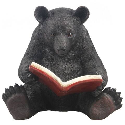 Bear Reading A Book