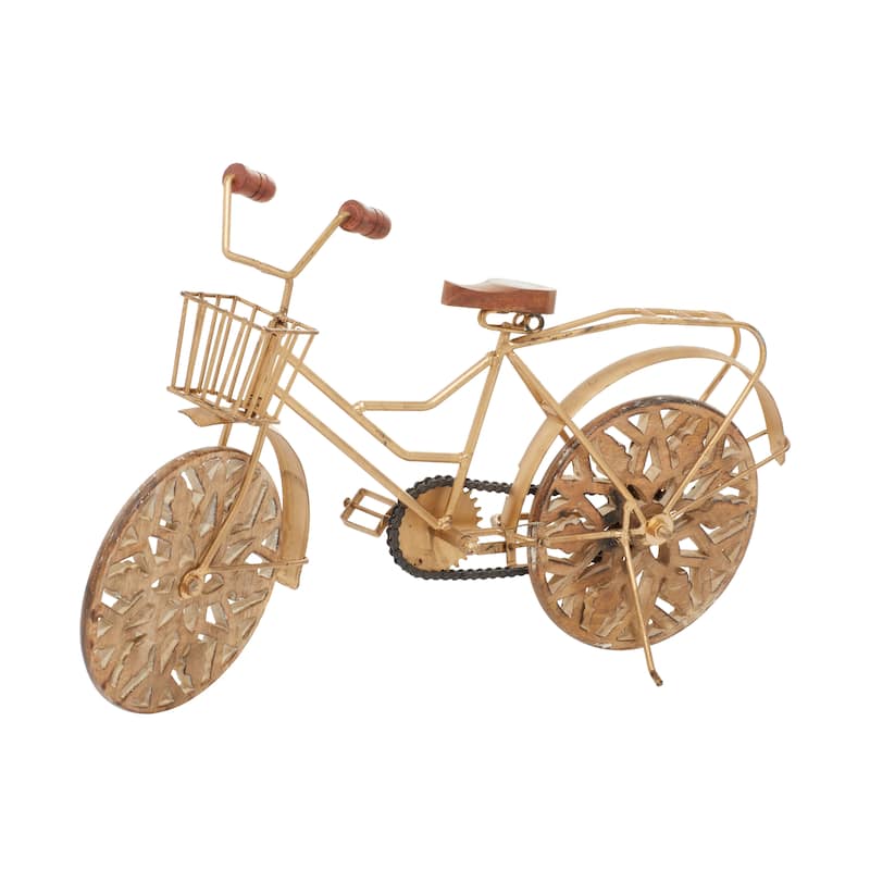 Iron Vintage Sculpture Bicycle 12 x 19 x 5 - 19 x 5 x 12