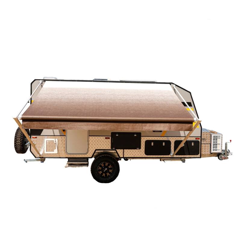 ALEKO Waterproof Retractable 16'X8' RV or Home Patio Canopy Awning