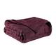 Basketweave All-Season Bedding Cotton Blanket by Superior