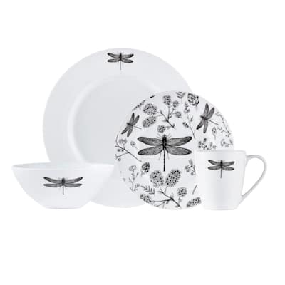 Dinnerset 16PC Dragonfly - 11" x 0'5"