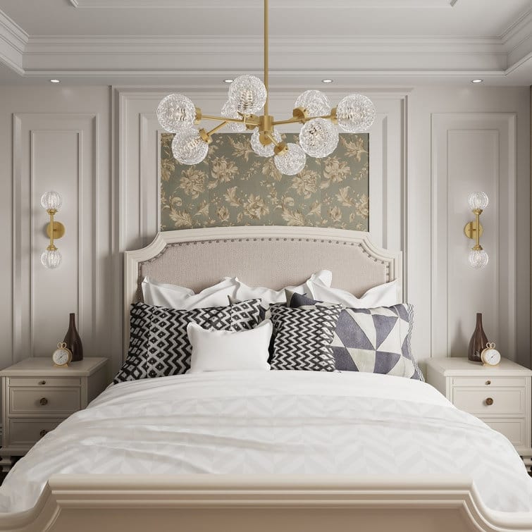 Mid-century Modern Gold 1-light Sconce LED Dimmable Wall Lights with UL