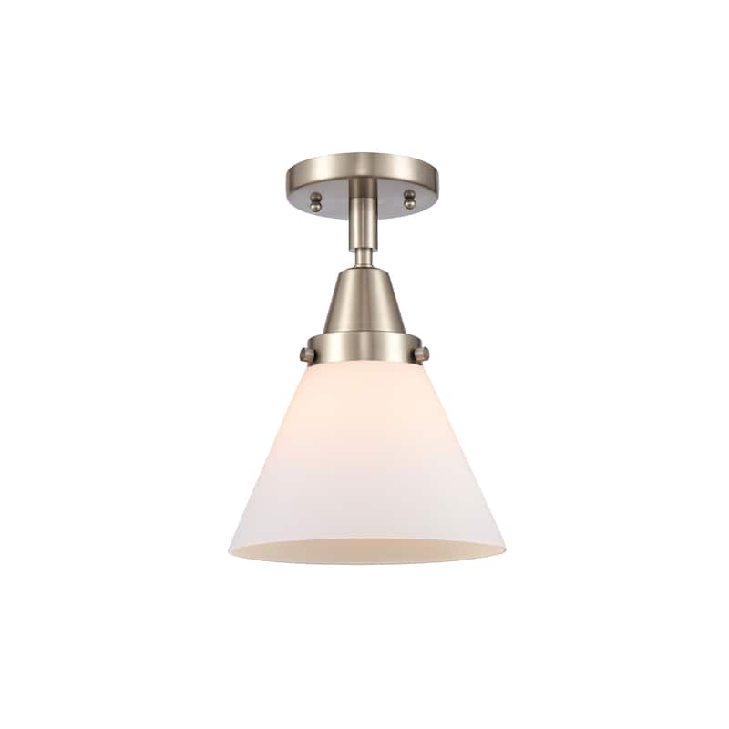 Innovations Lighting Caden Cone - 1 Light 8" Flush Mount