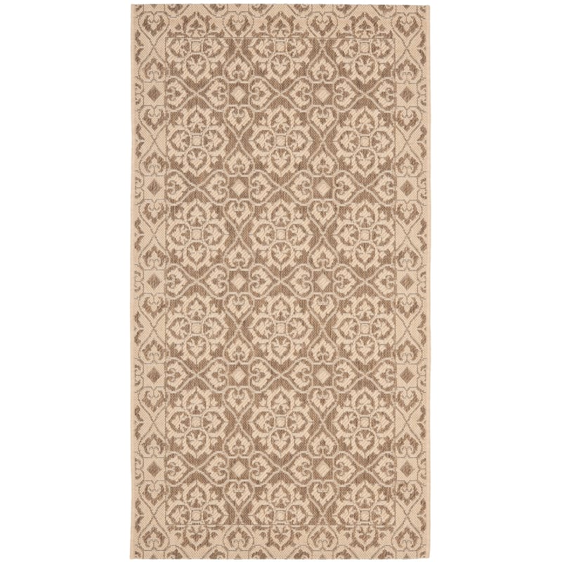 SAFAVIEH Courtyard Nejka Indoor/ Outdoor Waterproof Patio Backyard Rug