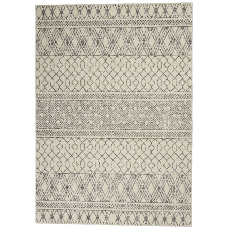 Nourison Passion Moroccan Boho Tribal Geometric Area Rug