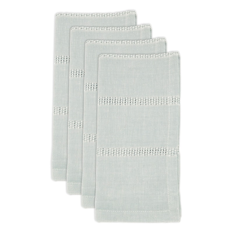 Leno Stripe Elegance Napkin (Set of 4)