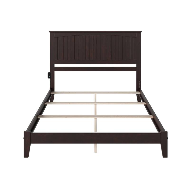 Nantucket Queen Foundation Bed in Espresso