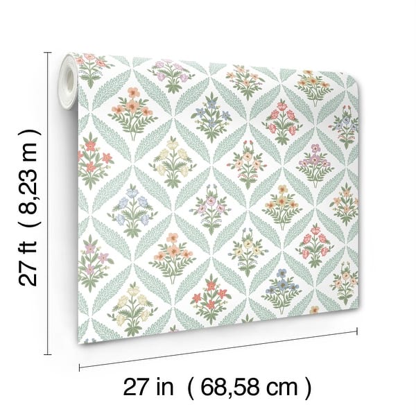 Rifle Paper Co.Estee Garden Pastel Wallpaper