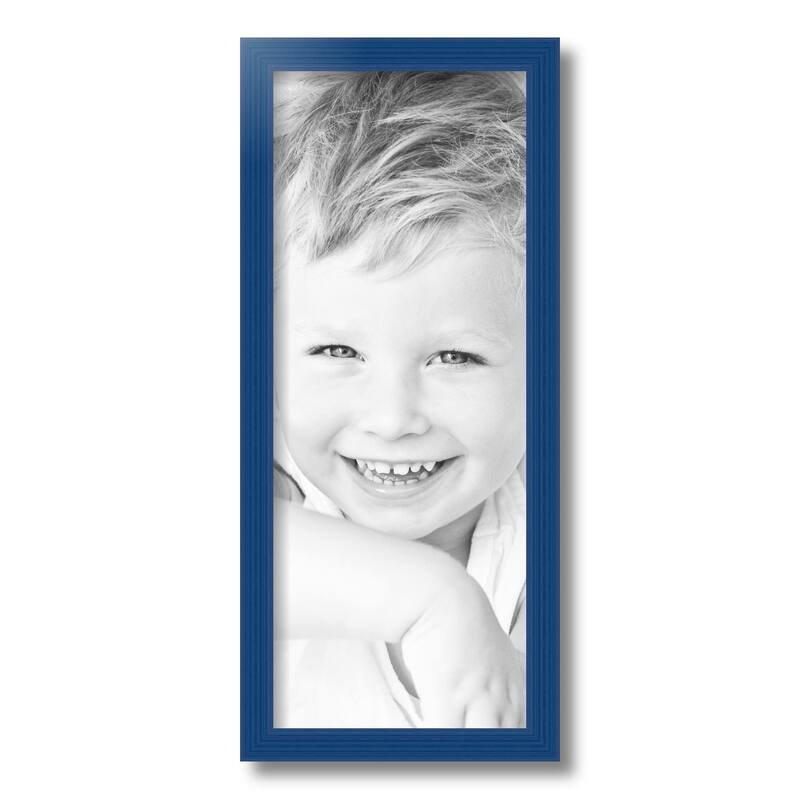 ArtToFrames Classic Waves 8x20 Inch Picture Frame, 1.00 Inch Wood Poster Frame Available in Multiple Colors (60823-8x20)