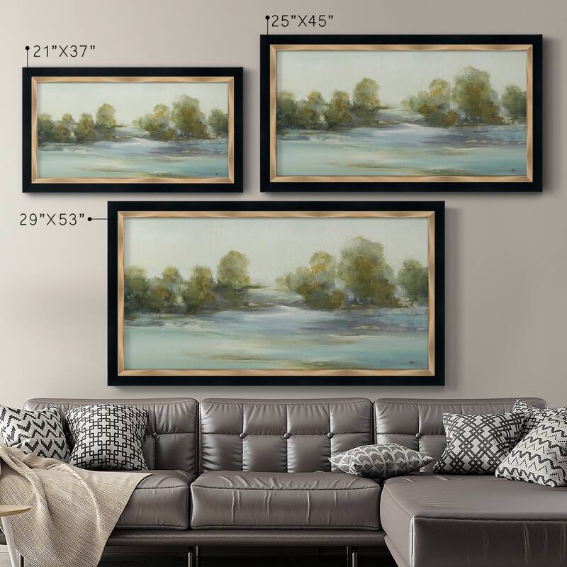 Soothing Scenery III Premium Framed Canvas- Ready to Hang