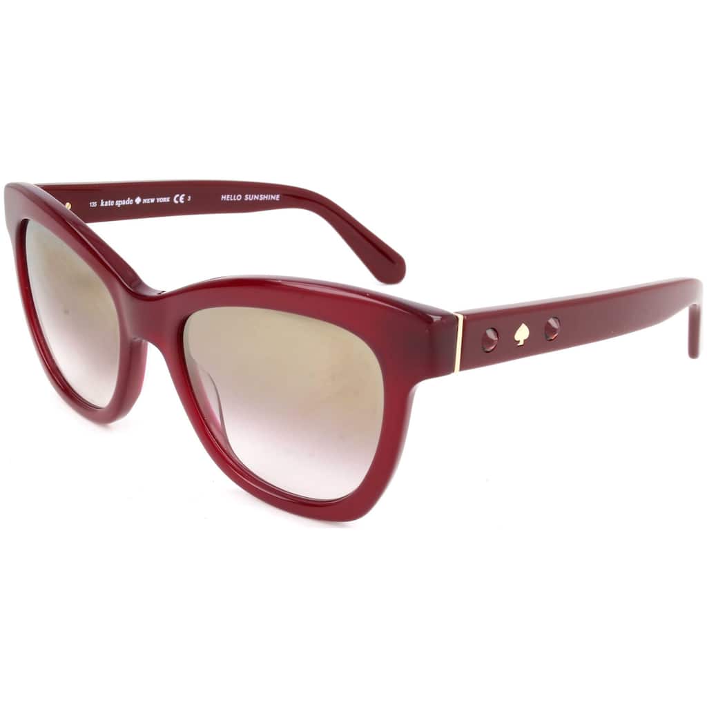 Kate Spade Women's Krissy 52mm Red Sunglasses KRISSY-S-S1K-52
