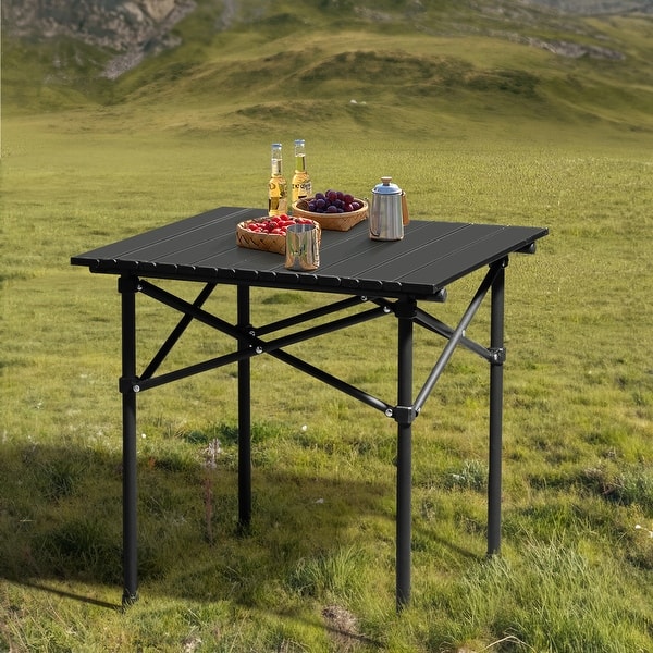 Small Folding Table Folding Camping Table Portable Picnic Aluminum