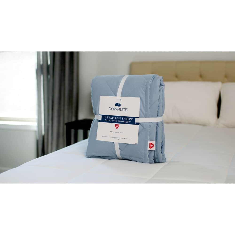 Cloud Top PrimaLoft Plush Blankets & Throws by DOWNLITE