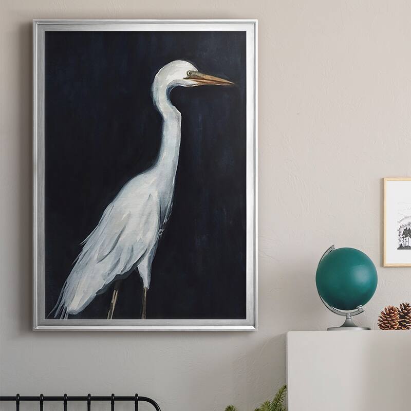 Calm Great Egret II Premium Framed Print - Ready to Hang