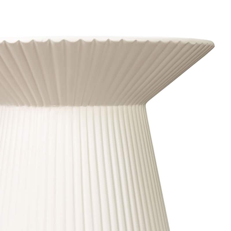 Vetra Sculptural Pedestal Concrete Side Table