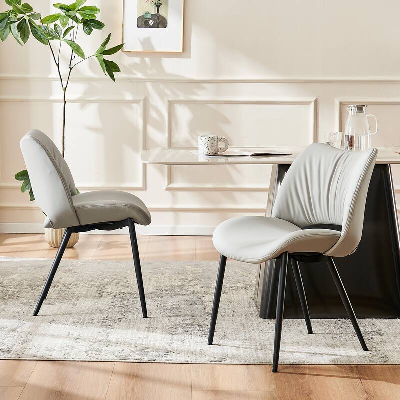 Modern Dining Kitchen Chairs Set of 2 Loads up to 300lbs