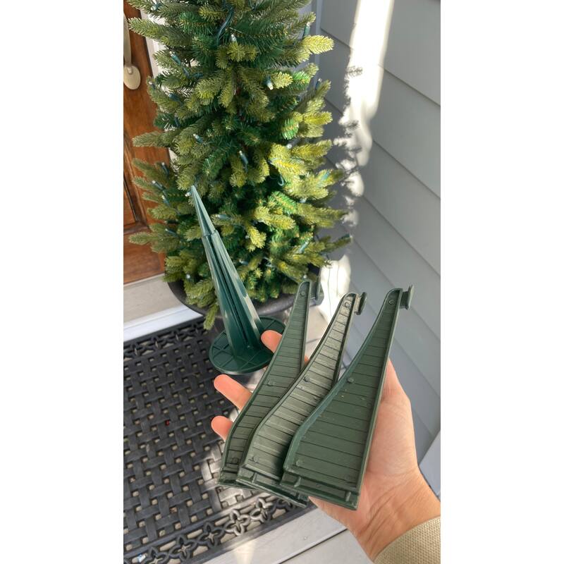 30" or 36" Prelit In/Outdoor Remote RGB LED Stake/Stand Tree